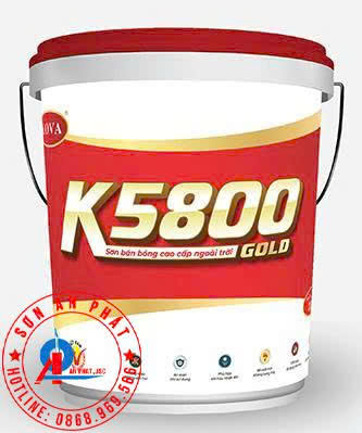 Sơn Kova bán bóng cao cấp ngoài trời K5800-GOLD – 4kg