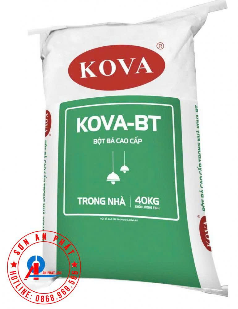 Bột bả cao cấp trong nhà KOVA- BT - 40kg