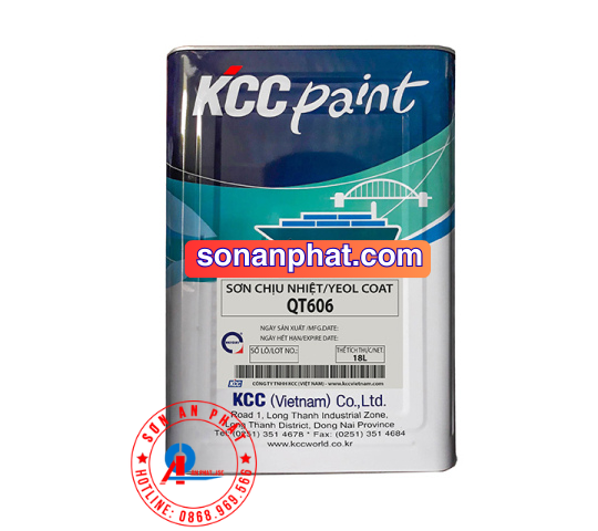 Yeolcoat QT606 - Sơn Chịu Nhiệt 200°C - 600°C