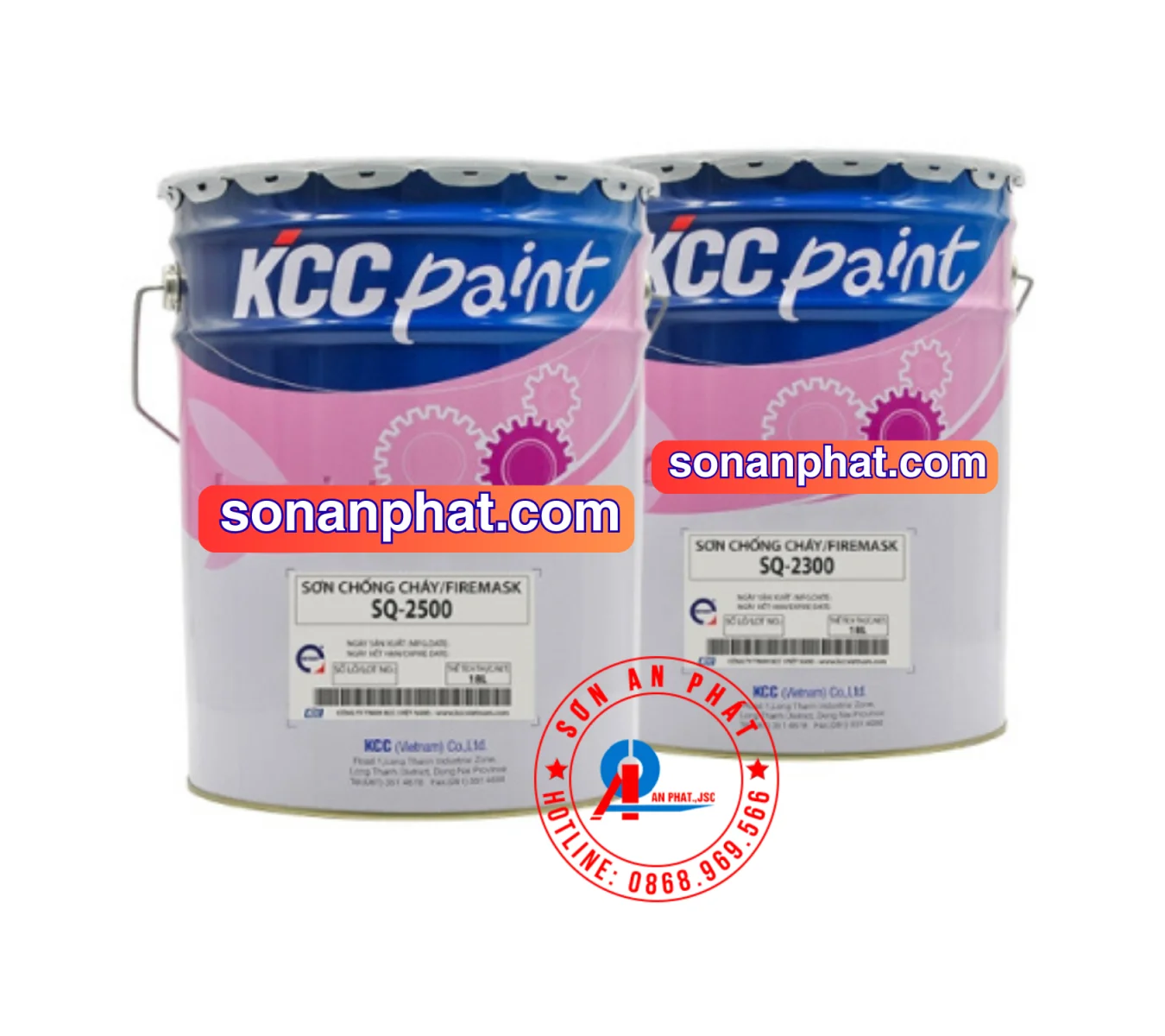 Sơn Chống Cháy Firemask SQ-2500/SQ-2300